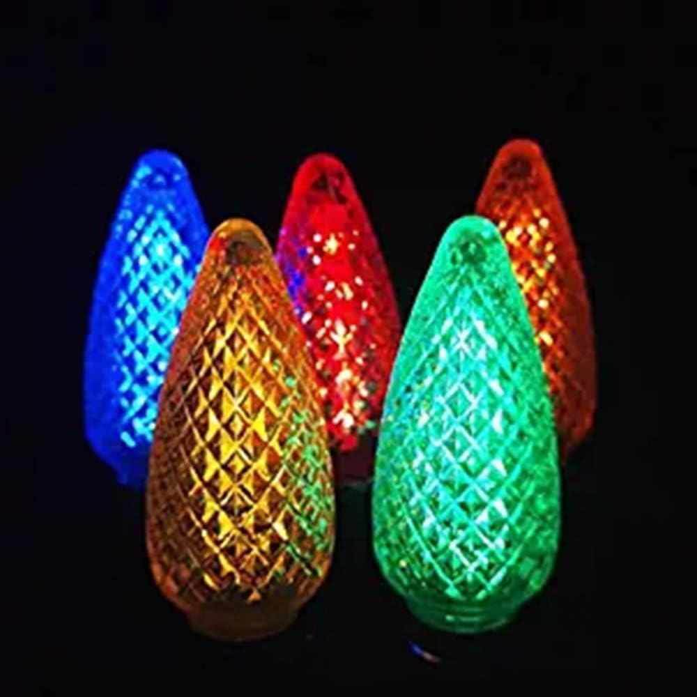 Best Ge Led C5 Christmas Lights 150 Lights Home Easy