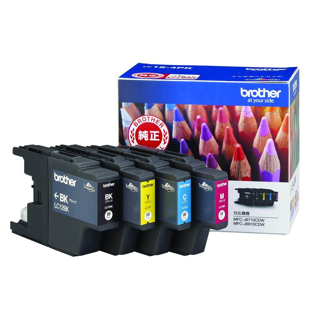 ブラザー インクカートリッジ4色パックの商品画像