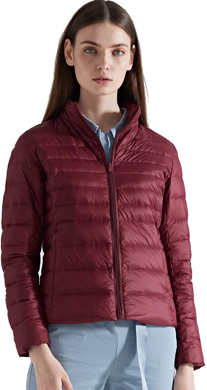 CHERRY CHICK Women's Utralight Down Jacket (Perfect for Spring & Autumn)