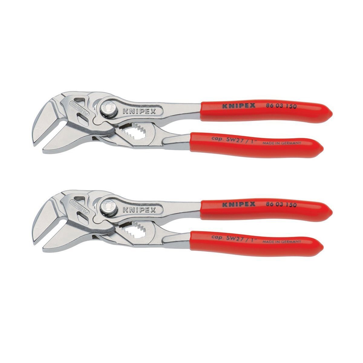KNIPEX Tools Knipex 8603150 6Inch Mini Parallel Jaw Chrome Vanadium