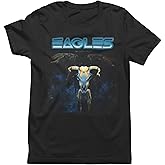 Eagles One of These Nights Adult Black Short Sleeve T Shirt 70s Classic Rock Vintage Style Graphic Tees