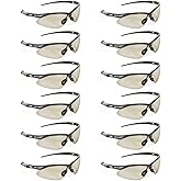 Malta Dynamics APEX Safety Glasses – Anti Scratch and Anti Fog Protection, Construction Safety Glasses for Men and Women, ISEA & ANSI Z87 Compliant (Indoor/Outdoor, 12 Pairs)