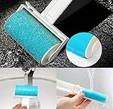 Lint Remover Roller, YuanGao 2Pack Reusable Lint Removers Pet Hair Removal Cloth Cleaning Washable Lint Roller Best for Lint, Clothes, Car Seats, Large/Small Size (YG-014)