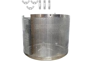 Gorilley Heater Emitter Screen Replacement Parts 304 Stainless Rust Steel Double Net Cover for Patio Heater Main Burner Net