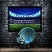 FOOTBALL HELMET NIGHT LIGHT 7 Color LED Does Not Get Hot comes with MAINS PLUG and USB cable larger size 203mm x 206mm A Great Gift Idea for Him Boys Kids or Dad. Prime Sports Fan Gift by rainbolights