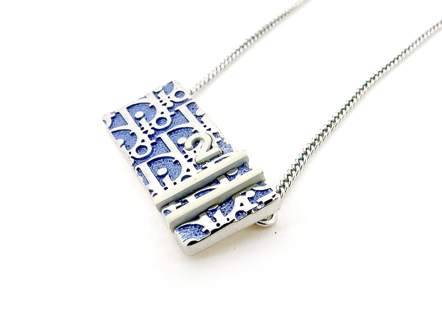 爆安プライス ディオール Dior ネックレス ペンダント アクセサリー レディース メンズ 可 トロッタープレート 中古 良品 T5479 B078pfljt3 172 11 30 108 81