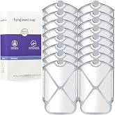 Husaco Flying Insect Trap Refills &amp; 16 Cartridges | Compatible with M364 Refill (16 Cartridges)