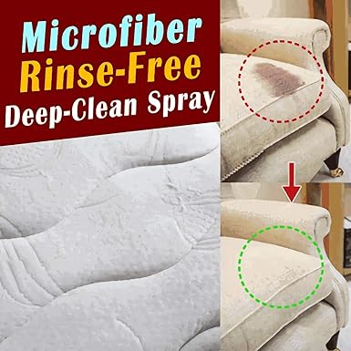 Amazon Com Uscharm All Purpose Fabric Stain Remover Microfiber Rinse Free Deep Clean Spray Upholstery Shampoo Grease Cleaner Dirt Eraser For Home Household Cleaning 100ml 1 Pack Sports Outdoors