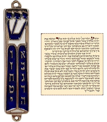 Clear Waterproof Mezuzah Case With Silver Hebrew Shin - 5 Inch Israel Made Door Mezuzah With Scroll