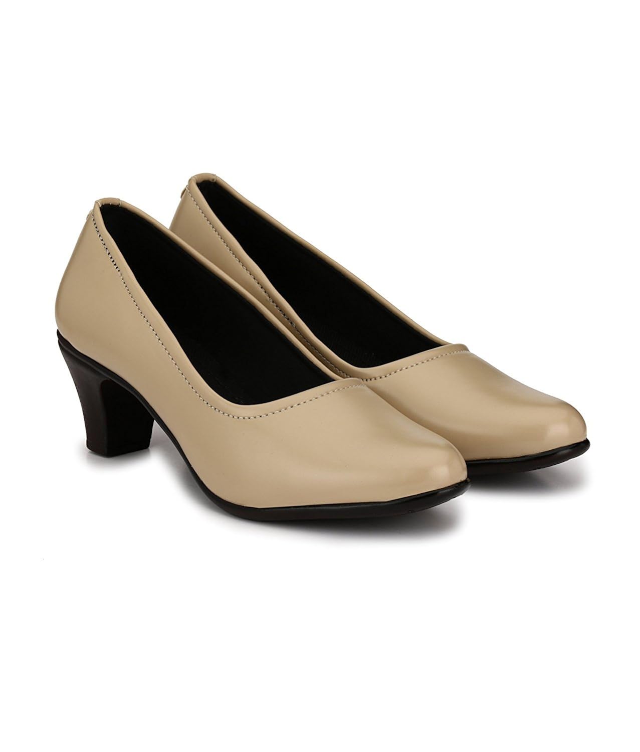 rimezs women's synthetic leather block heel sandal