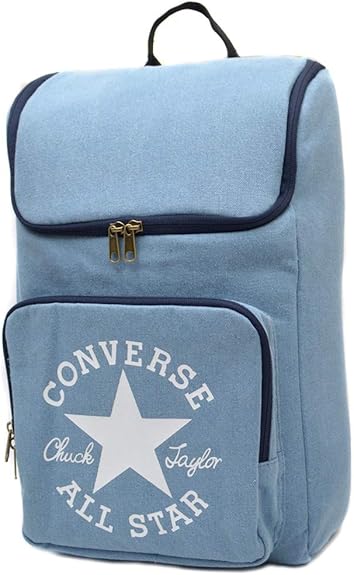 Amazon コンバース リュックサック キャンバス デニム ボックス パック Allstar オールスター メンズ レディース ワンサイズ サックスデニム Converse コンバース レディース