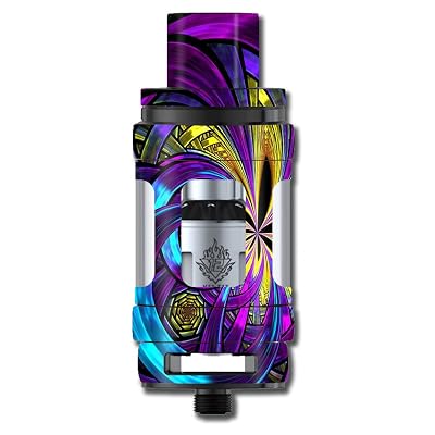 vape mod skins uk Skin Decal Vinyl Wrap for Smok TFV12 Cloud Beast Modus Knockout Disposable Fernway | Vape Cart Choose Flavor:Winter Edition - Grape Tease