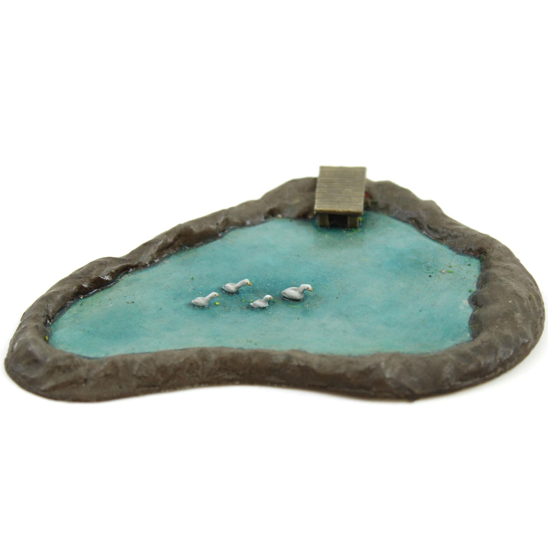 Duck Pond OO/HO Gauge Unpainted by WWS – Model Railway, Diorama, Scenery, Countryside