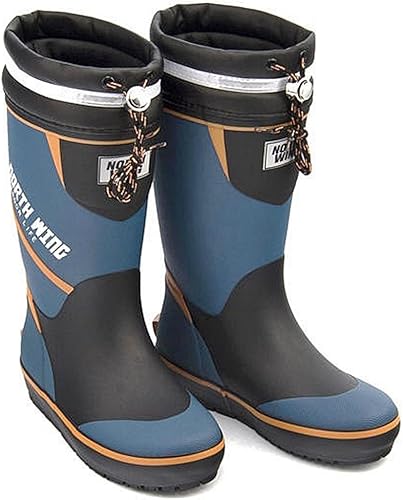 Amazon ノースウィング 男の子 キッズ 子供靴 運動靴 通学靴 レインブーツ 長靴 ドローコード 反射材 防水 雨 雪 靴 カジュアル デイリー アウトドア スクール 学校 コバルト 24 0cm North Wing ノースウィング レインブーツ