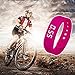 feifuns Smart Wristband Pedometer Watch Non-Bluetooth Pedometer Bracelet Fitness Tracker Watch with Step Calories Counter Distance Time/Date [No app,No Phone need] for Walking Running Kids Men Women
