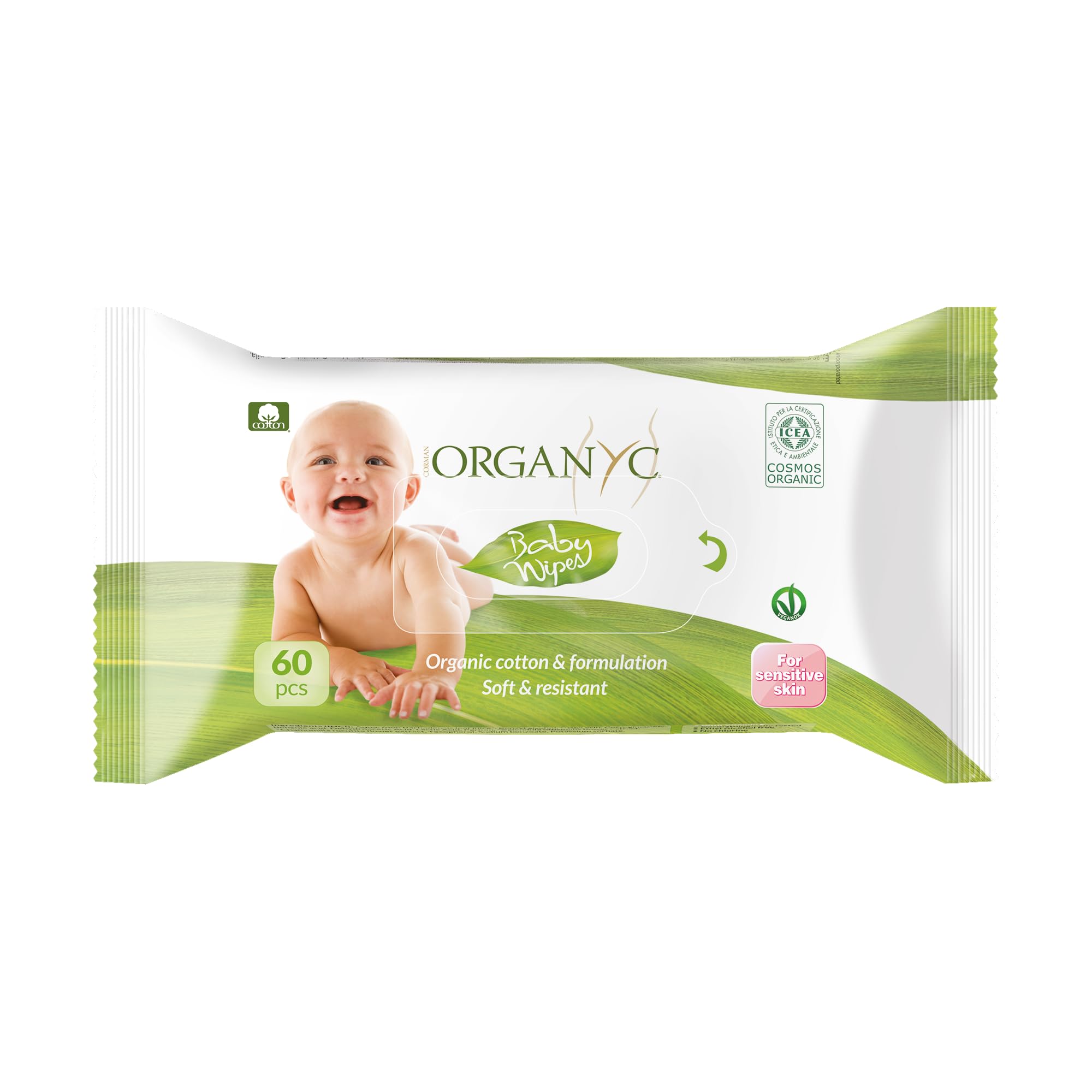 ORGANYC Sweet Caress Organic Cotton Baby Wipes