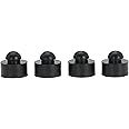 1/4" Push-in Bumper Feet Crock Pot Rubber Bumpers Replacement for Blackstone Grill Griddle Crock Pots 4pcs