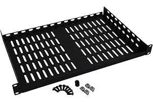 Tripp Lite SRSHELF2P1U Fixed 1U Cantilever Shelf for 2-Post/4-Post Rack Enclosure