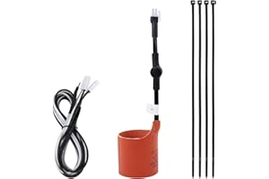 Kefly 7102 Oil Heater Kit, Outdoor Oil Filter Heating Kit Fit For 9kW-22kW Air Cooled Standby Generator, Oil Warmer Kit Compatible With Generac generator