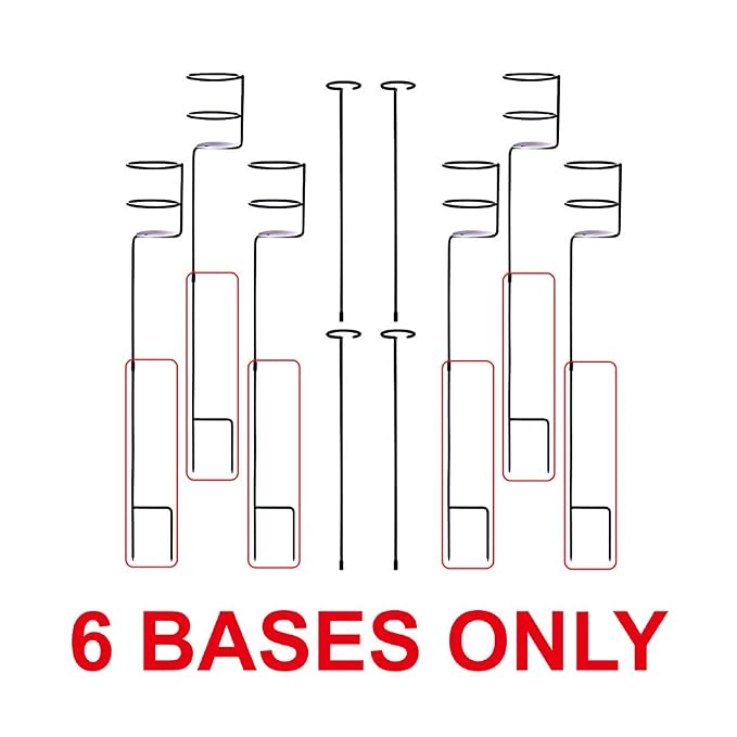 Urban Deco - Juego de 10 estacas Resistentes para Bebidas y ...