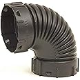 Mutual Industries 0490AA Advanced Drainage Systems with 4", 90 degree Drain Elbow