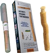 SEWAK Miswak Stick Natural Toothbrush 2 Units with Holder - Organic Teeth Care view 5