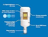 Philips Ultinon Pro7000 LED WY5W Amber T10 12V Signalling Bulb view 4
