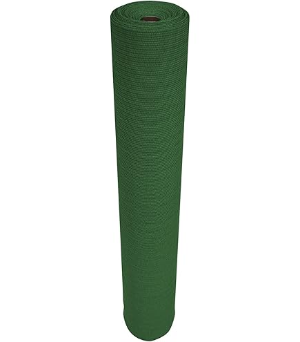 thumbnail image 2 of Coolaroo Builder's Block Privacy Screen - 12ft X 50ft Heavy-Duty Shade Fabric For Fences & Job Sites, Black 2 of 12