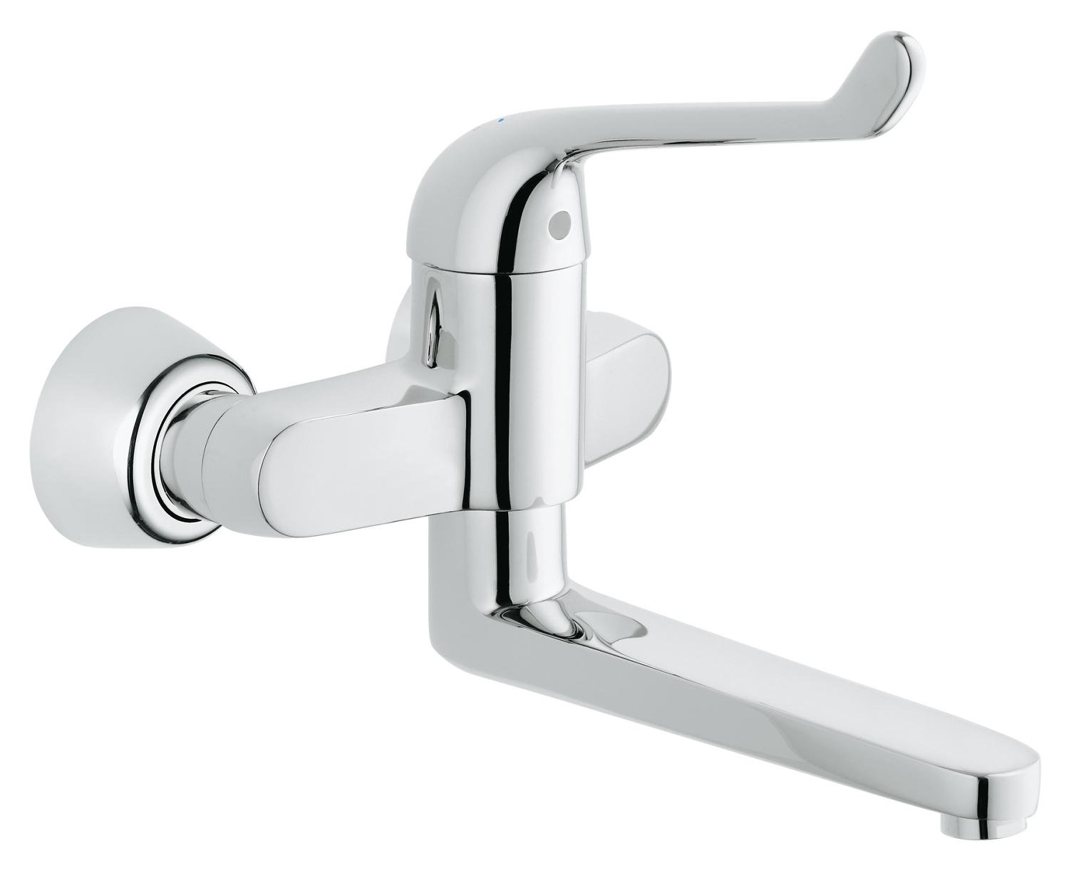 GROHE 32793000 Euroeco Single Sequential Single-Lever Basin Mixer Tap
