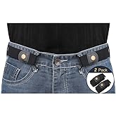 XZQTIVE No Buckle Invisible Elastic Stretch Belt for Men/Women Fits waist 24-50in Father Day Gift