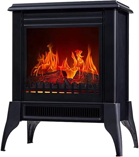 YWN Calentador eléctrico Espacio -Europa Estilo Chimenea Calentador con