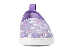 TOMS Girls Alpargata Loafer Flat, Wild Orchid Star