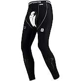 EALER Men’s Cut‑Resistant Compression Hockey Pants with Bio‑Flex Protective Cup – Jock Briefs for Men & Boys