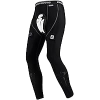 Amazon.com: Adidas Boys Hockey Baselayer Pants Black Medium