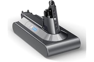 MORPILOT Replacement Battery for Dyson V10, 25.2V 5000mAh Li-ion Battery Perfectly Compatible with V10 Cyclone V10 Animal V10 Absolute V10 Fluffy V10 Motorhead V10 Allergy V10 Total Clean Series Vacuum