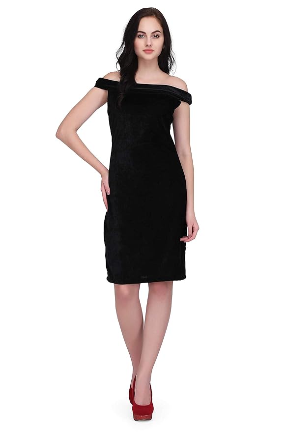 Buy Pret A Porter Women'S Black Dresses at Amazon.in