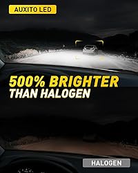 AUXITO 881 LED Fog Light Bulbs, 16,000LM 500% Super