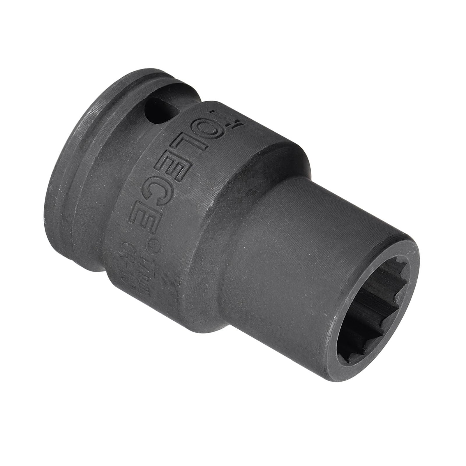 CoCud Impact Socket, 3/4" Drive 17mm Socket 56mm Length, CR-MO 12 Point - (Applications: for DIY Hand Making Repairing)
