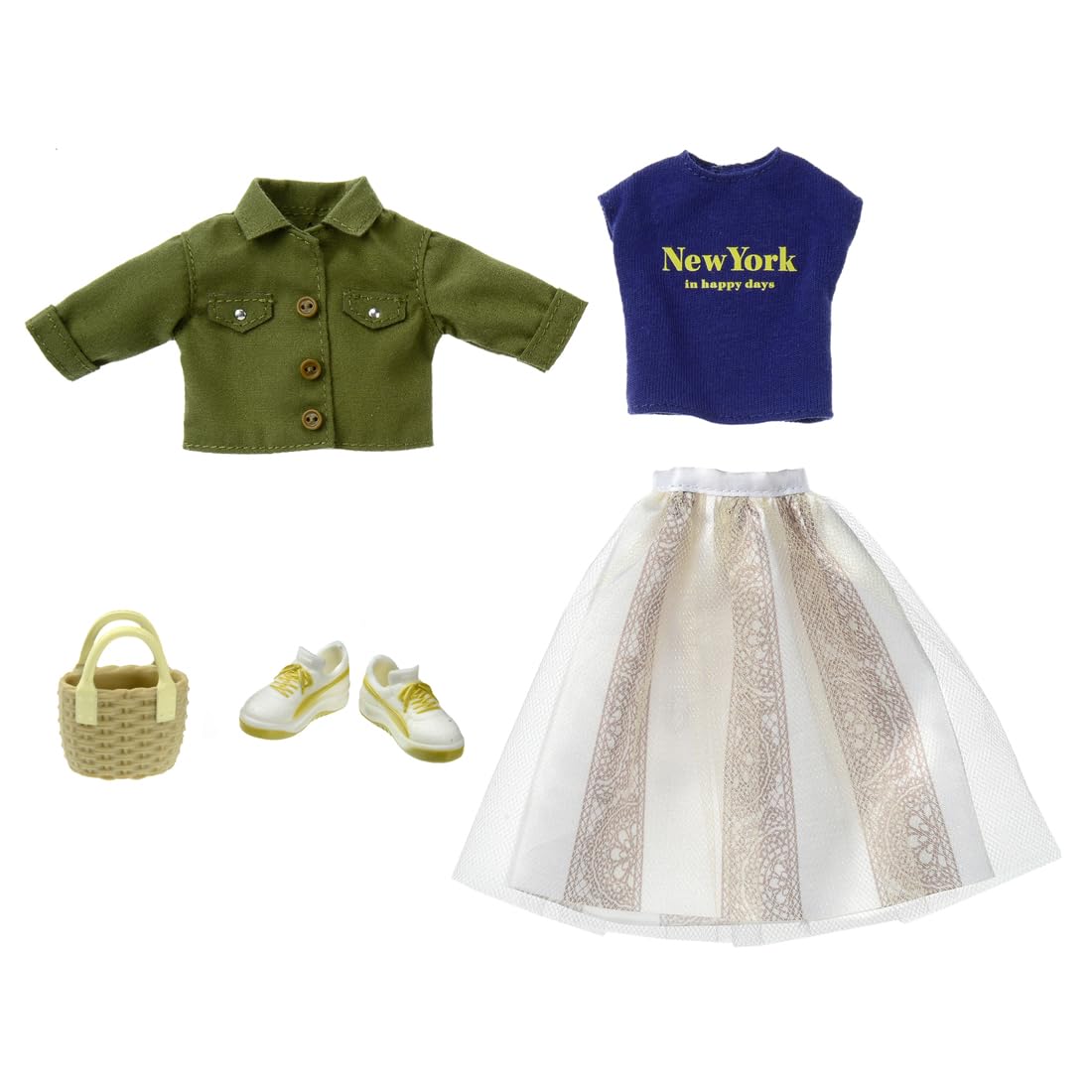 タカラトミー リカちゃん ドレス LW-19 シーサイドカーキ 着せ替え おままごと おもちゃ 3歳以上商品画像