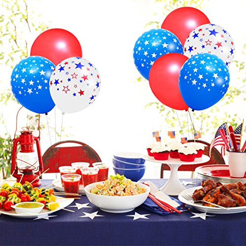 LUOEM Independence Day Party Decoration Patriotic Decorations Star