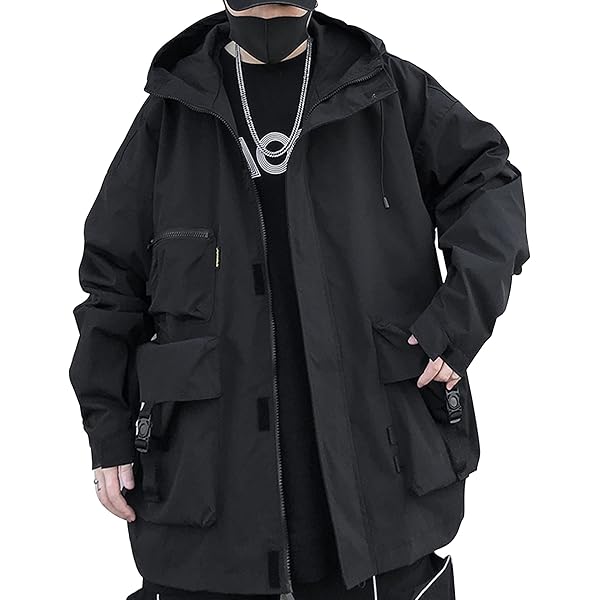 Techwear Jacket Japanese Harajuku Streetwear Alt Emo Clothes
