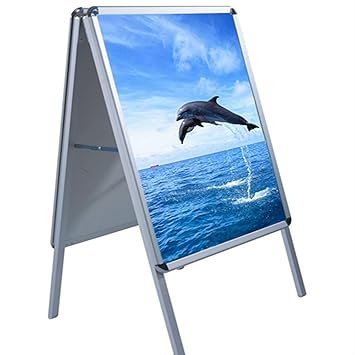 1 X A1 Freestanding Poster Holder Advertising Signs Poster Shop