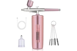 BQAN Cordless Airbrush Machine with Compressor, Airbrush for Nails with Compressor For Makeup, Cake Decoration, Model Painting
