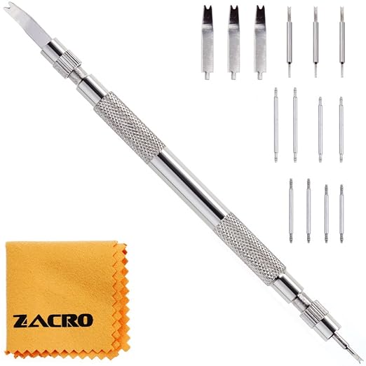 title=Zacro Kit Accessori di Riparazione Orologio, Strumento Regolazione Cinturino