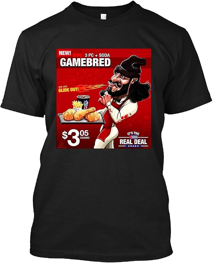 jorge masvidal 3 piece and a soda t shirt