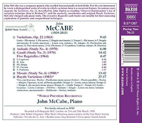 John Mccabe Piano Music Amazon Sg Music Tofiq quliyev lirik mahni piano cover. amazon sg