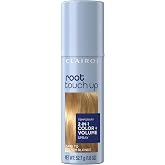 Clairol Root Touch-Up Color + Volume 2-in-1 Temporary Hair Spray, Blonde | Dark to Medium Blonde, Pack of 1| Gray Coverage with Volume Boost | Ammonia-Free | Dries Fast | For All Hair Types
