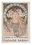 Hardcover 'MADAME SARAH / BY CORNELIA OTIS SKINNER, ILLUSTRATED WITH PHOTOGRAPHS' Book