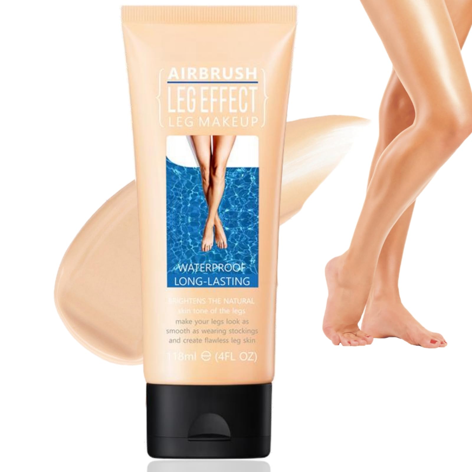 Leg Makeup Waterproof No Transfer,Leg Vein Cover up Makeup,Le-g Mak-eup Lotion,Le-g and Body Scar Cover Up Mak-eup,Con-cealer Full Coverage,Mak-eup Con-cealer,Lasting Perfection Con-cealer(1#)