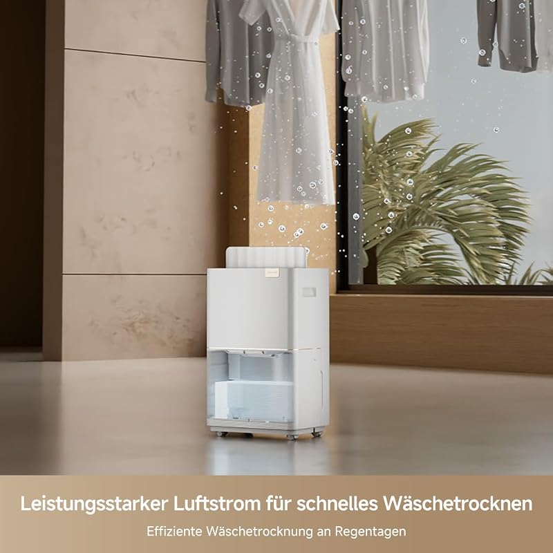 DD20 Luftentfeuchter, hocheffiziente Entfeuchtung mit 20 L/Tag